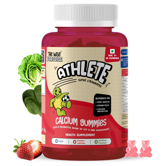 Athlete Zero Sugar Gummies (Calcium + Vitamin D)