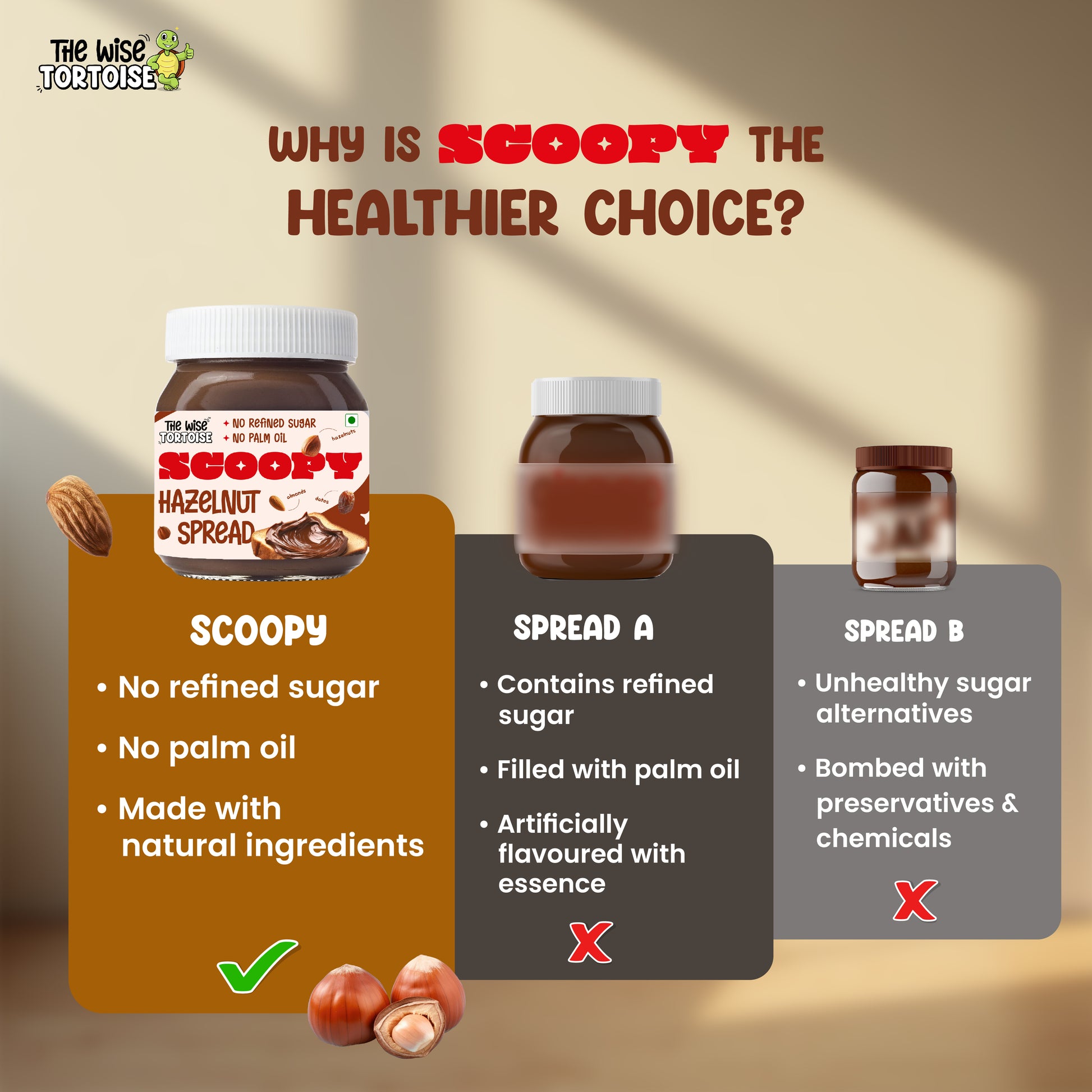 Scoopy Real Hazelnut Chocolate Spread