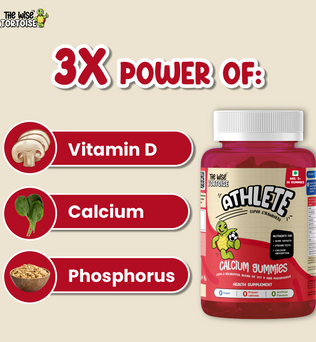 Athlete Zero Sugar Gummies (Calcium + Vitamin D)