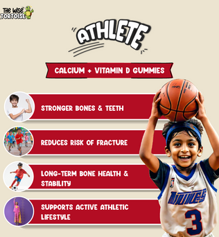Athlete Zero Sugar Gummies (Calcium + Vitamin D)