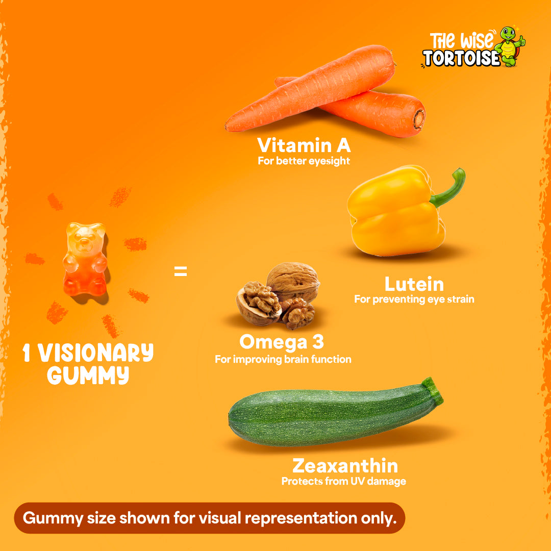 Visionary Gummies (Eye + Brain Health)