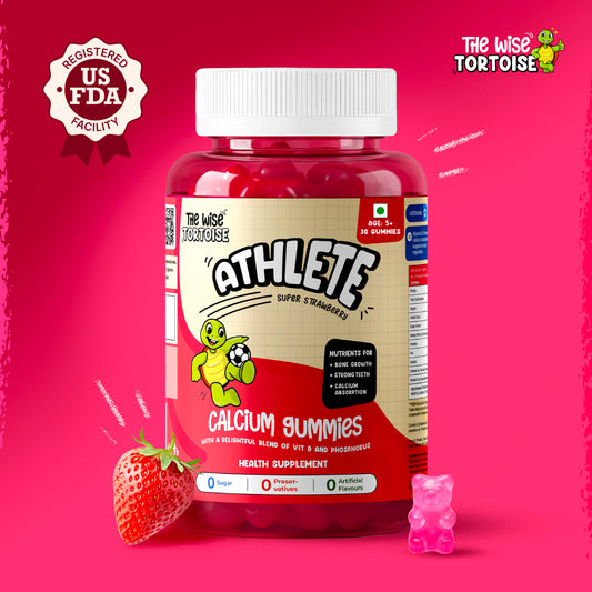 Athlete Zero Sugar Gummies (Calcium + Vitamin D)