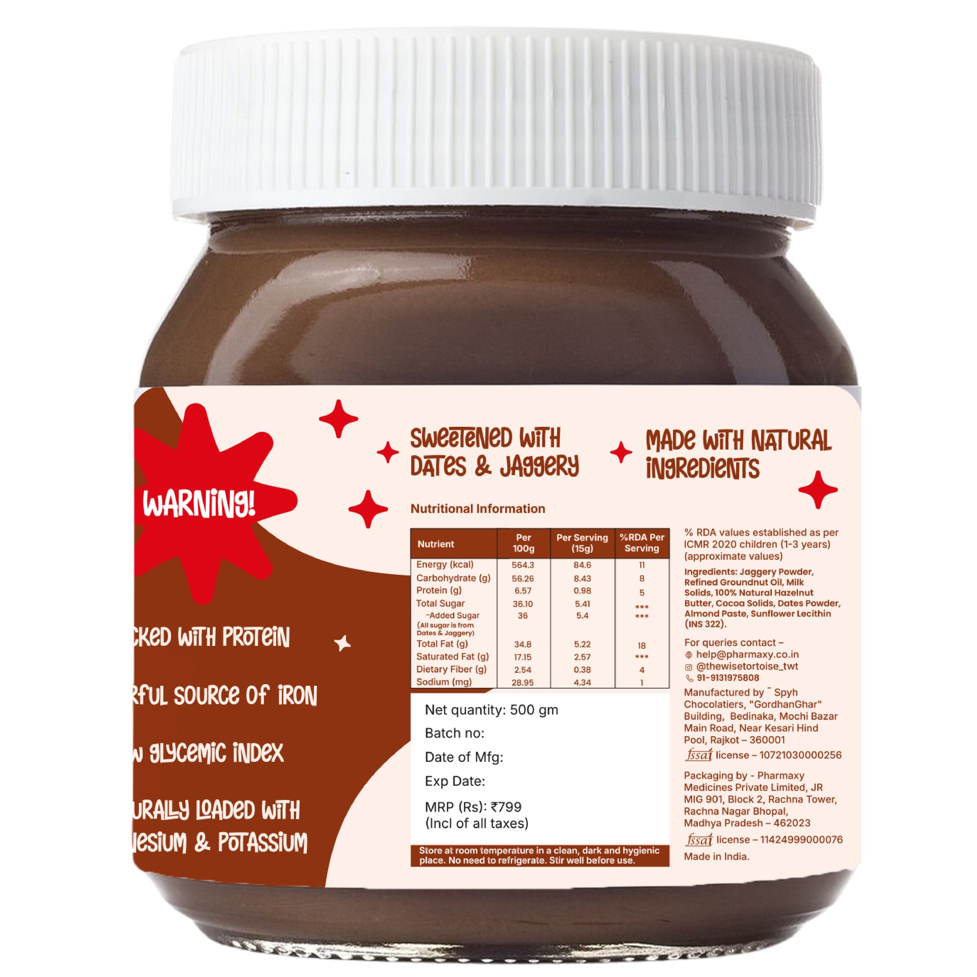 Scoopy Real Hazelnut Chocolate Spread