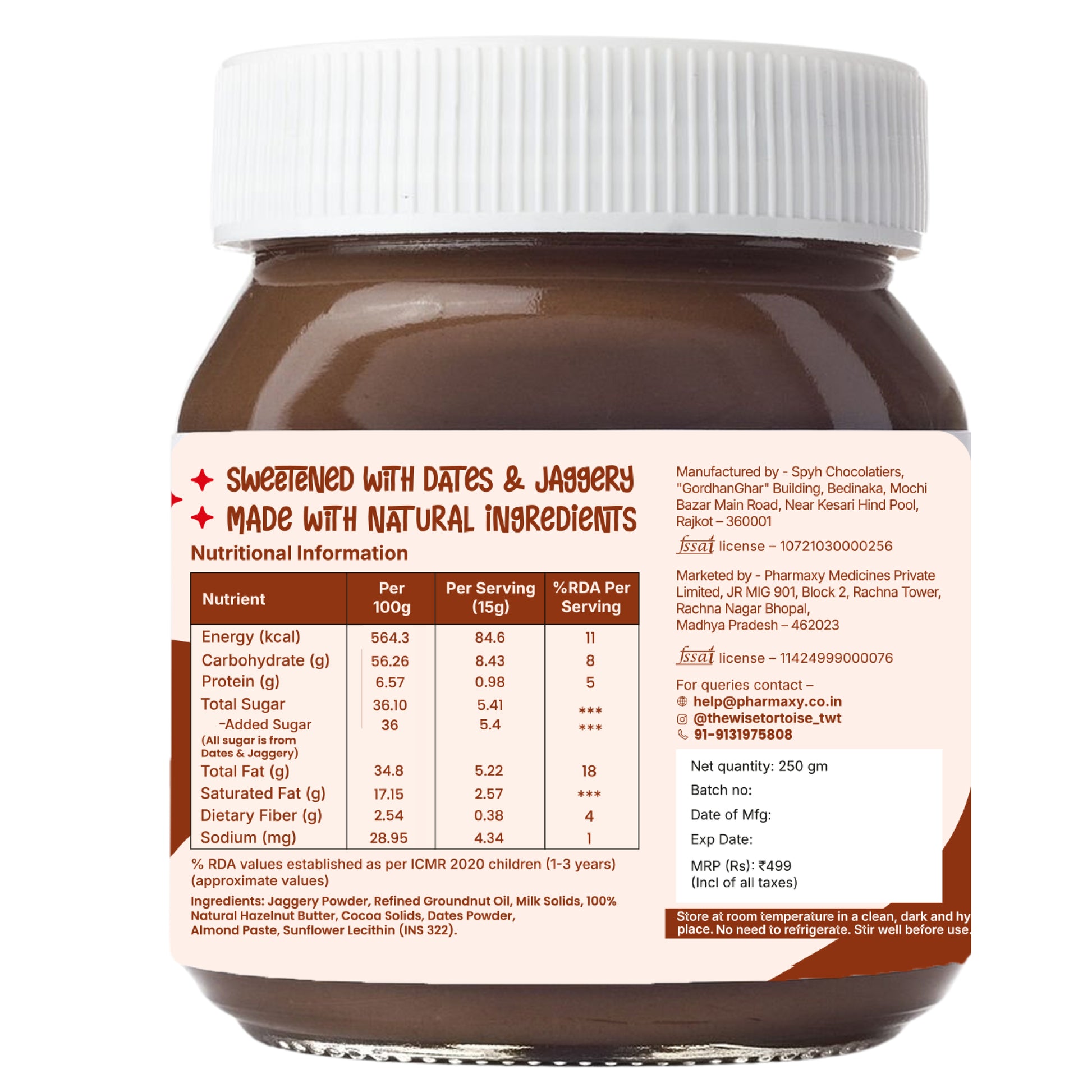 Scoopy Real Hazelnut Chocolate Spread